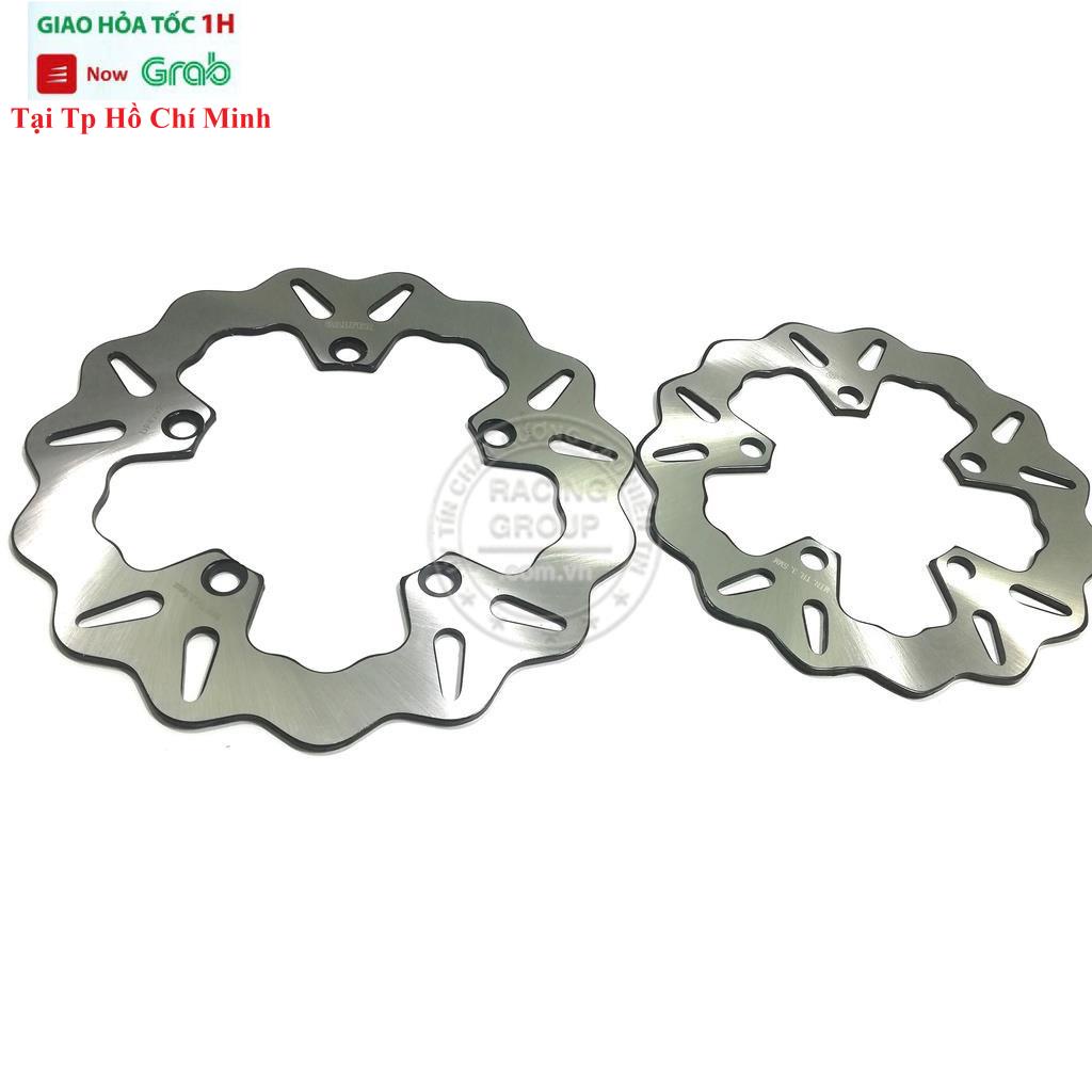 Cặp Đĩa Thắng Trước Sau Cho Ex150 Galfer (Combiz) V3