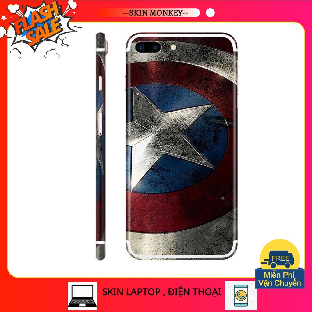 Miếng dán skin hình Avenger (Mã: AVG-0x1008) cho iPhone ( có đủ mã máy ) - [ bán chạy ]