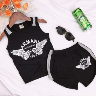 Bộ cho bé trai chất cotton 100k/3 bộ