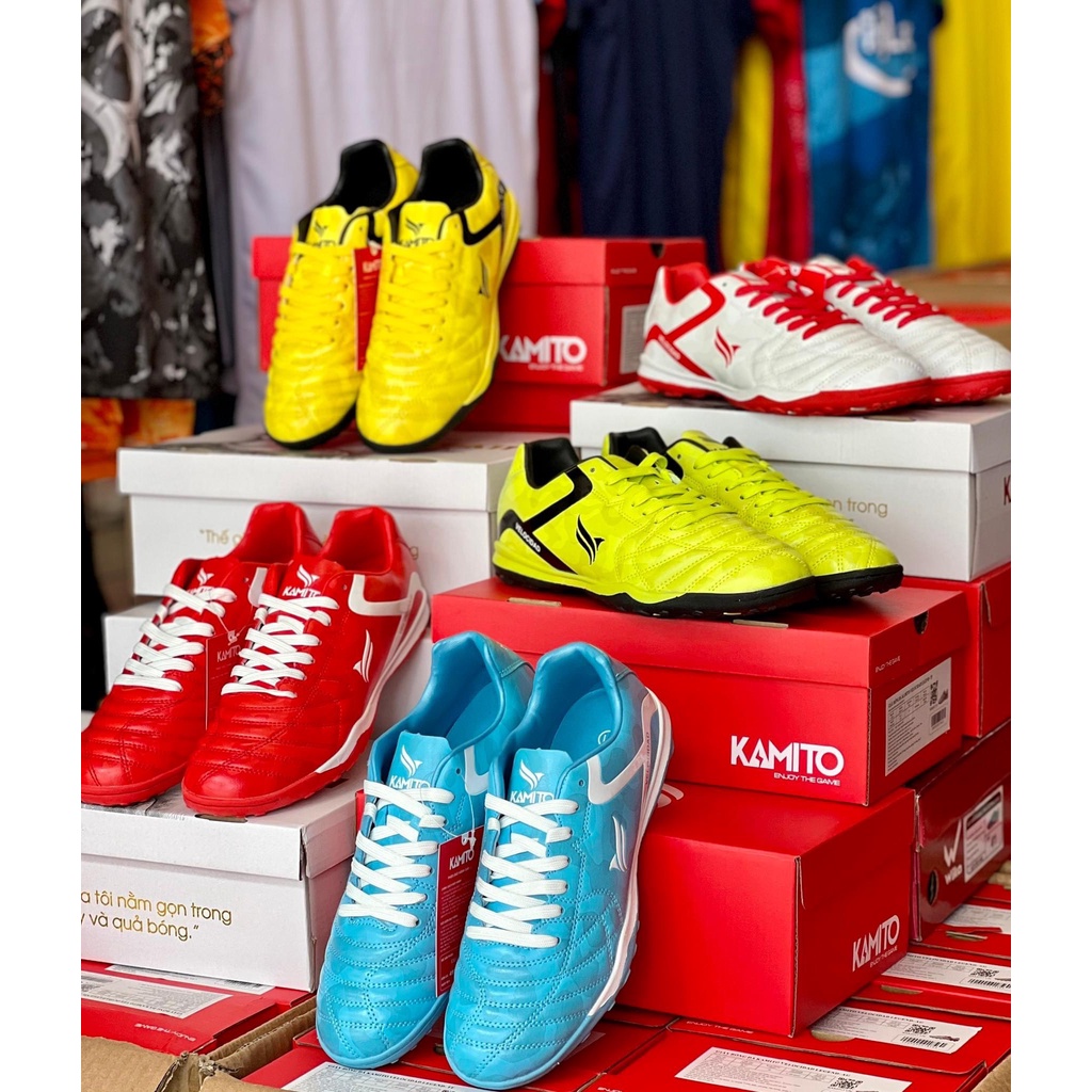 Giày Đá Bóng Sân Cỏ Nhân Tạo KAMITO VELOCIDAD LEGEND Phong Cách Nhanh Nhẹn Thanh Thoát Chuẩn Form Chân Việt