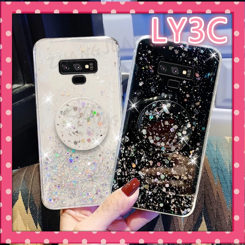 Ốp điện thoại TPU có giá đỡ lấp lánh cho Samsung A10 A20 A30 A50 A70 A80 A90 A10S A20S A02 M51 A15