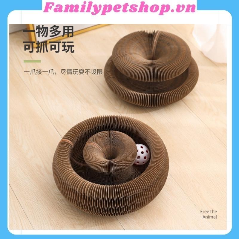 Đồ chơi cho mèo-đồ chơi lò xo cho mèo-bàn cào móng cho mèo-familypetshop.vn