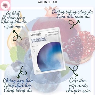 MẶT NẠ DƯỠNG DA MIUNG LAB