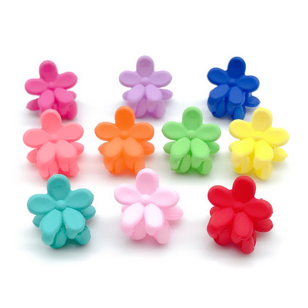 Set 5 kẹp tóc AY mini kiểu dáng hoa phong cách Hàn Quốc xinh xắn
