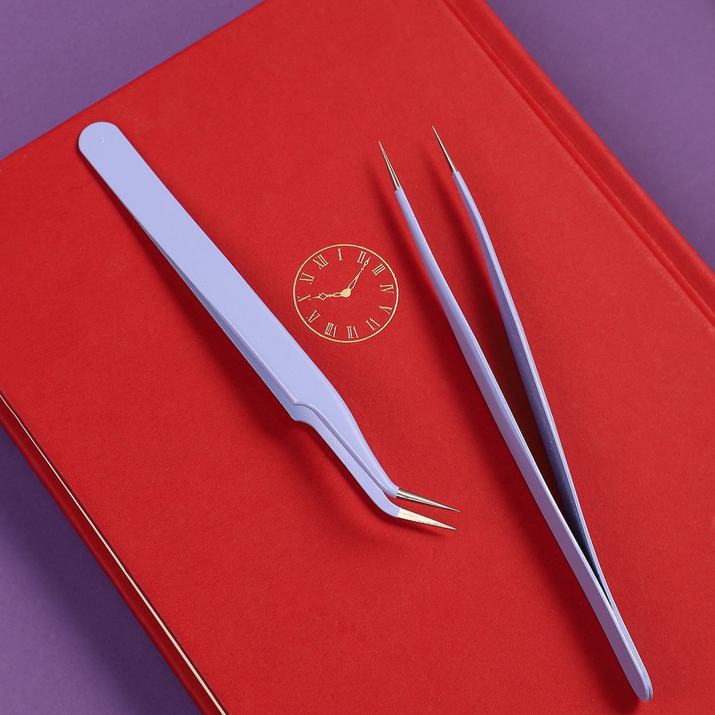 Nhíp dán nhãn dán bằng thép không gỉ màu sắc ngọt ngào