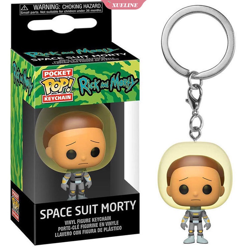 Móc khóa búp bê Rick and Morty dễ thương