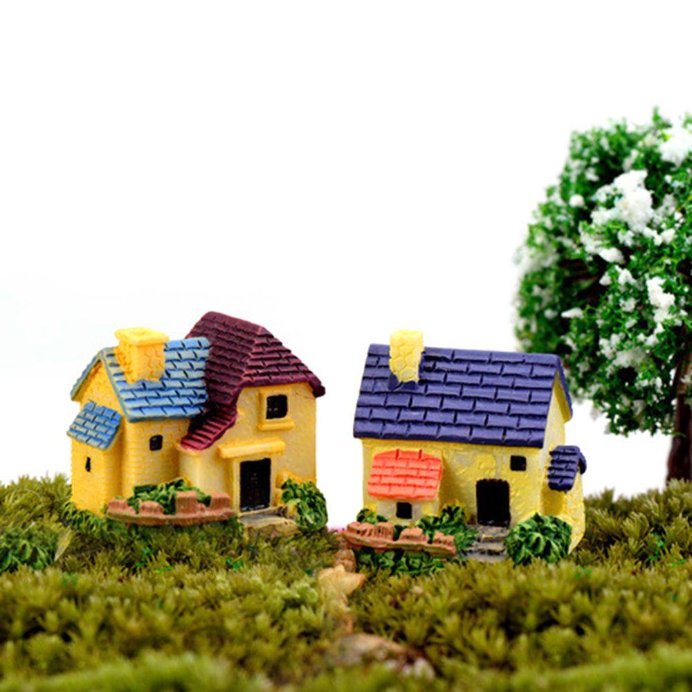 Mô Hình Lâu Đài Villa Mini Trang Trí Tiểu Cảnh