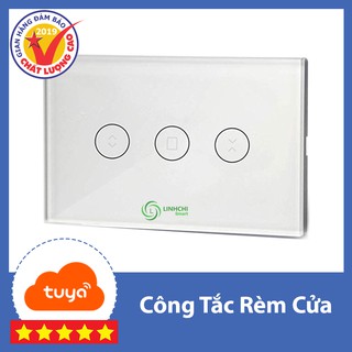 Công Tắc Điều Khiển Rèm Cửa Cửa Cuốn Đảo Chiều Động Cơ TUYA WIFI