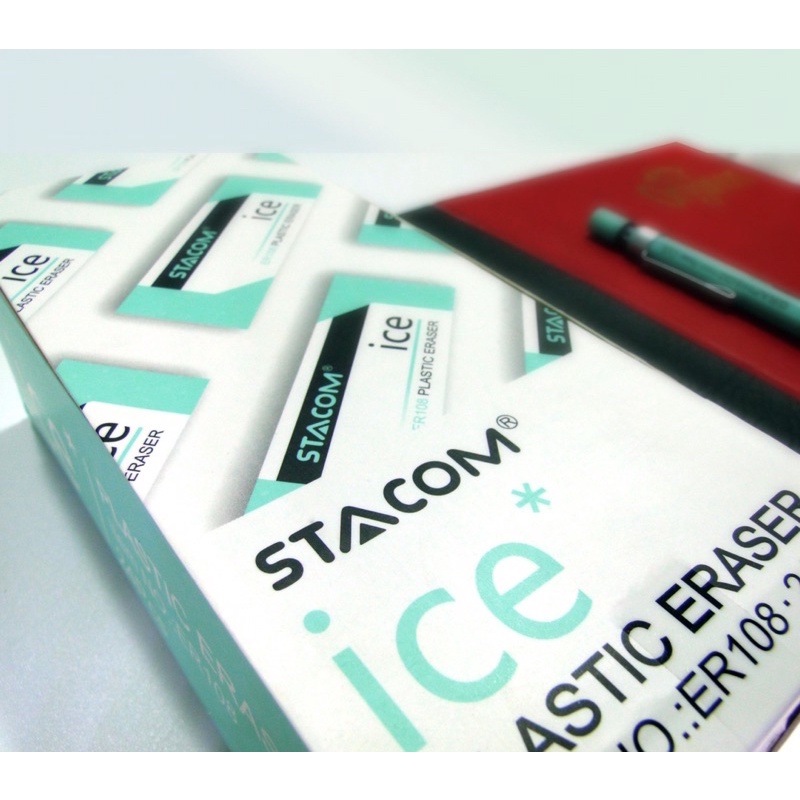 Gôm Trong Suốt Siêu Sạch ICE ER108 Nhiều Màu | Gôm Học Sinh Siêu Sạch Nhiều Màu