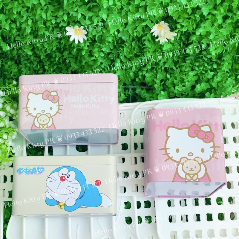 HỘP ĐỰNG KHĂN GIẤY HELLO KITTY - DOREMON DORAEMON