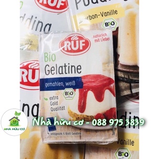 Gelatine hữu cơ Ruf và Gelatine thường Ruf - Date 4 2026