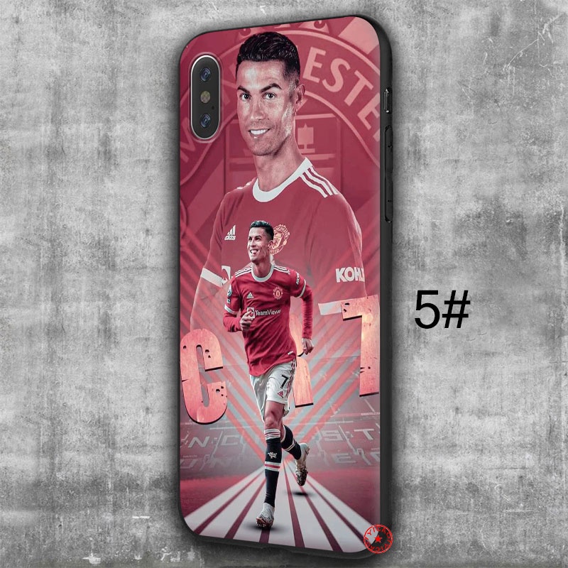 Ốp điện thoại in hình Cristiano Ronaldo thích hợp cho IPHONE SE XR 5 5S 6 6S 7 8 11 PRO MAX PLUS UOL34 CR7