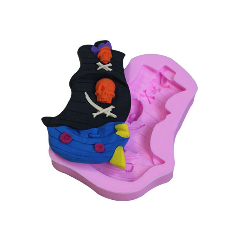 Khuôn silicone làm bánh tạo hình đầu lâu độc đáo