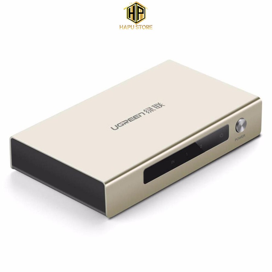 Bộ chia HDMI 1 ra 2 chuẩn 1.4, hỗ trợ 4K*2K, 3D Ugreen 40276 chính hãng - Hapustore