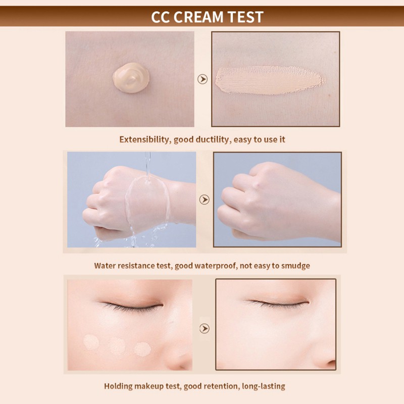 [Hàng mới về] Kem lót nền CC EFERO dưỡng ẩm che khuyết điểm kiềm dầu cho da mặt