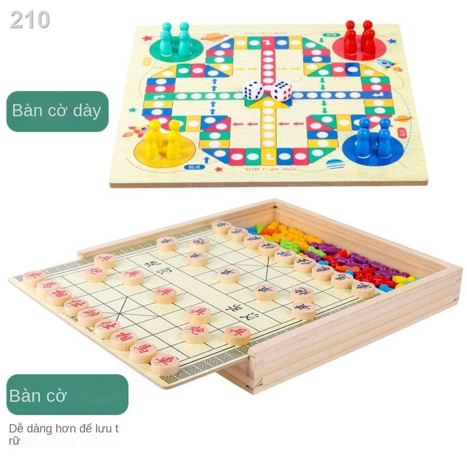 ▫Cờ bay caro backgammon đấu trường vua phiêu lưu trò chơi bàn đa chức năng trẻ em và học sinh tiểu đồ giáo dục
