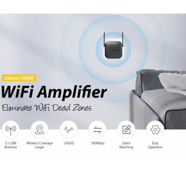 Thiết Bị Khuếch Đại Tín Hiệu WiFi Không Dây 2 Cổng USB 300Mbps XIAOMI Mi | BigBuy360 - bigbuy360.vn