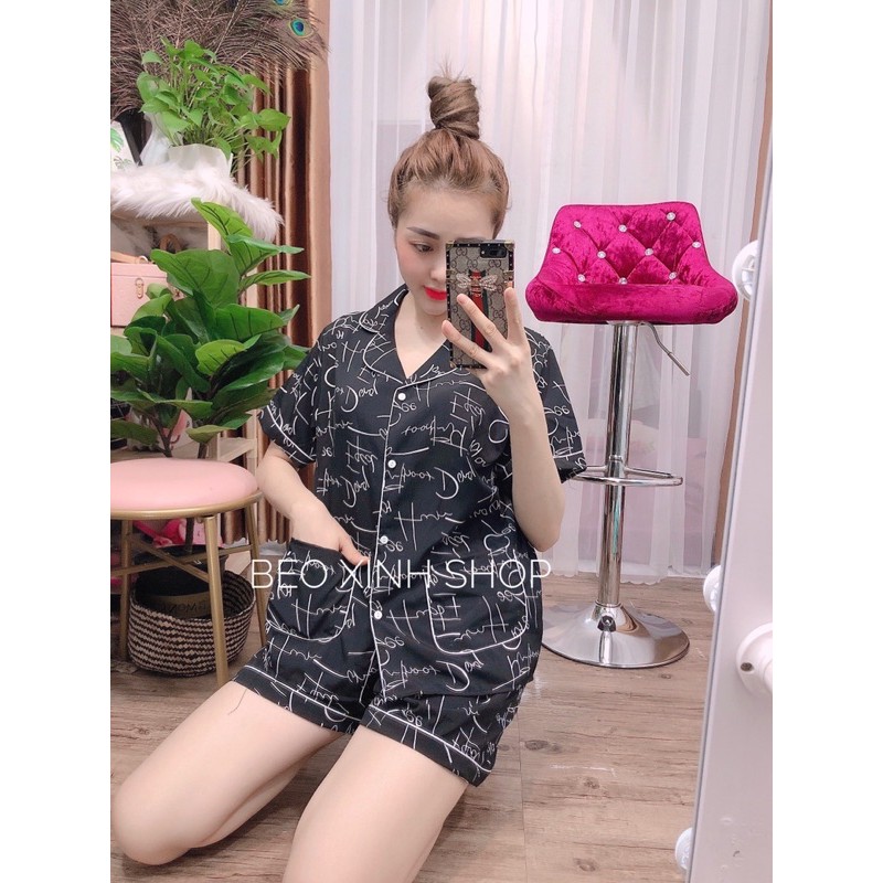 Đồ Ngủ 55-100kg Đùi 2 túi Bigsize Cao Cấp Vải lụa nhật Lạnh Mặc Cực Thích | BigBuy360 - bigbuy360.vn