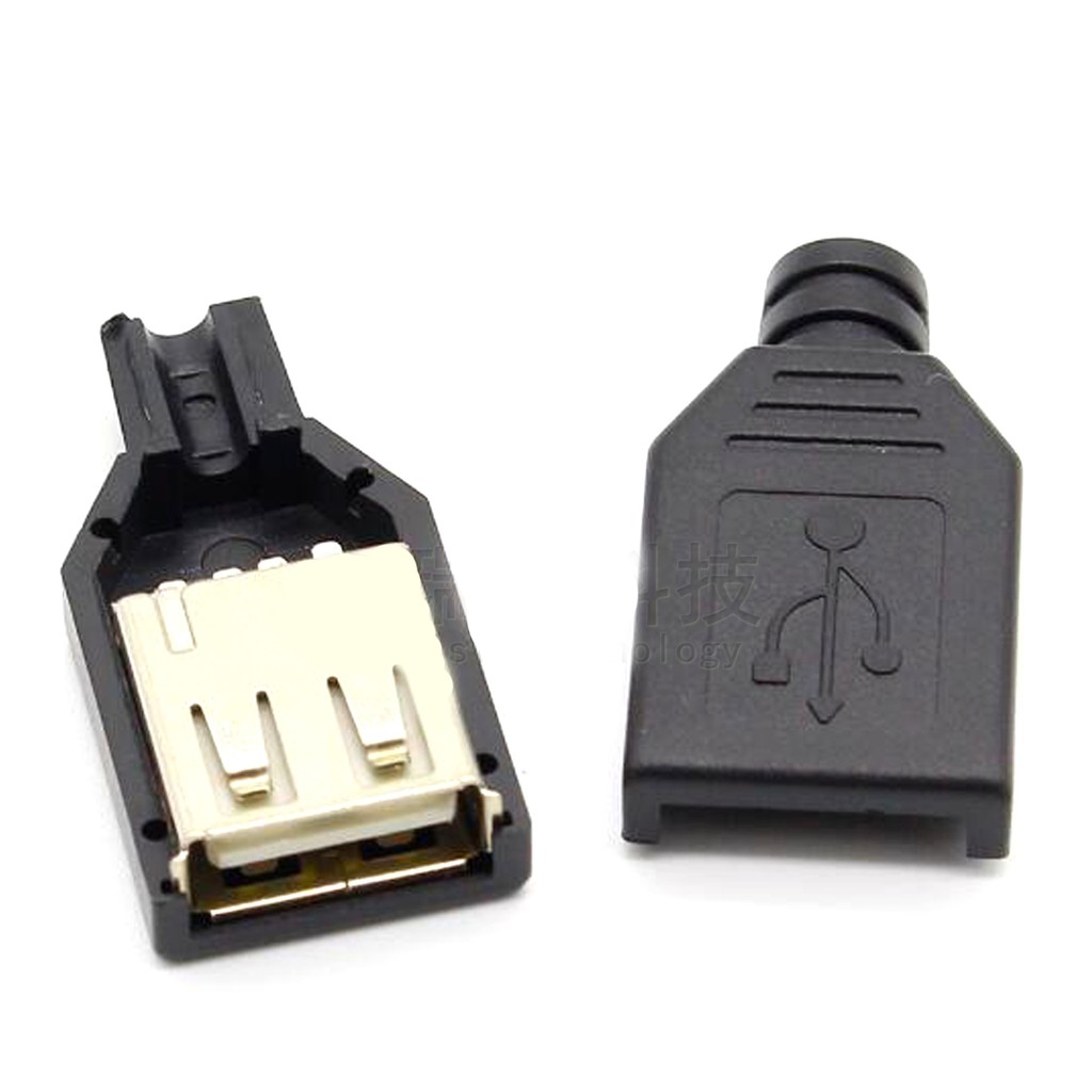 Combo 2 hoặc 5 Jack cái USB tự hàn