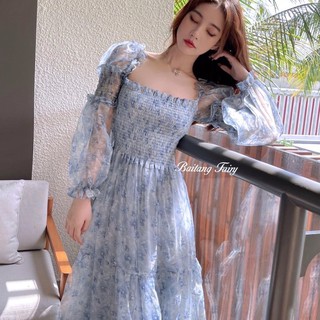 Váy hoa ren - Đầm tiểu thư