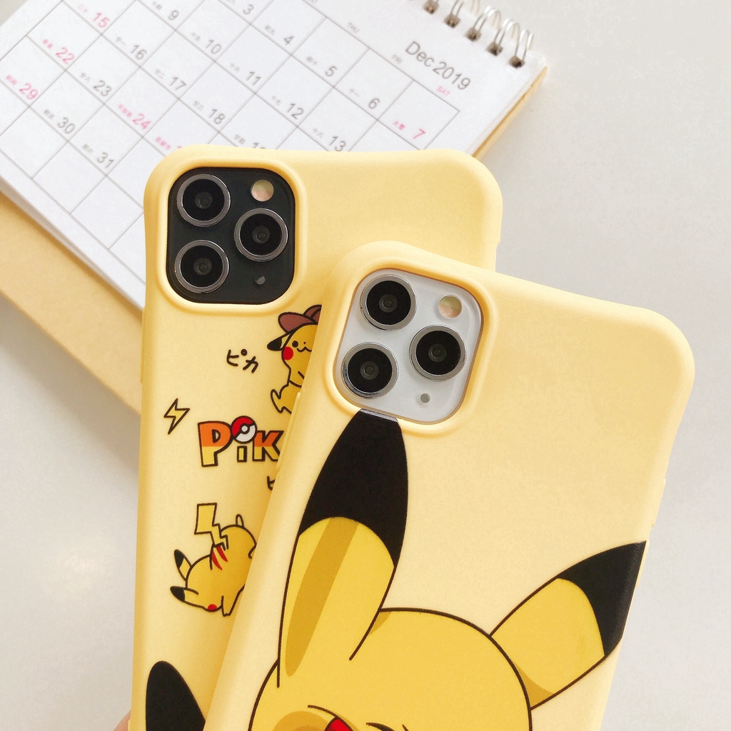 Funny elf iphone cases 6 6s 7 8 SE 2020 Plus 11 x xs pro Max soft Yellow Four corners fashion Silicone phone shell