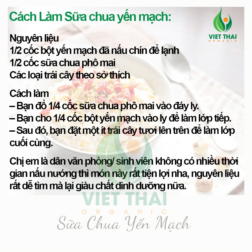 【GIÁ SẬP SÀN】Combo 2 Gói Yến Mạch Đức, Chuẩn Nhập Chính Hãng!