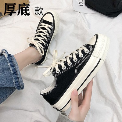 Giày Thể Thao Nam Nữ - Giày Converse CV 1970s Cổ Thấp Đen Thời Trang Học Sinh Đi Học Giá Rẻ