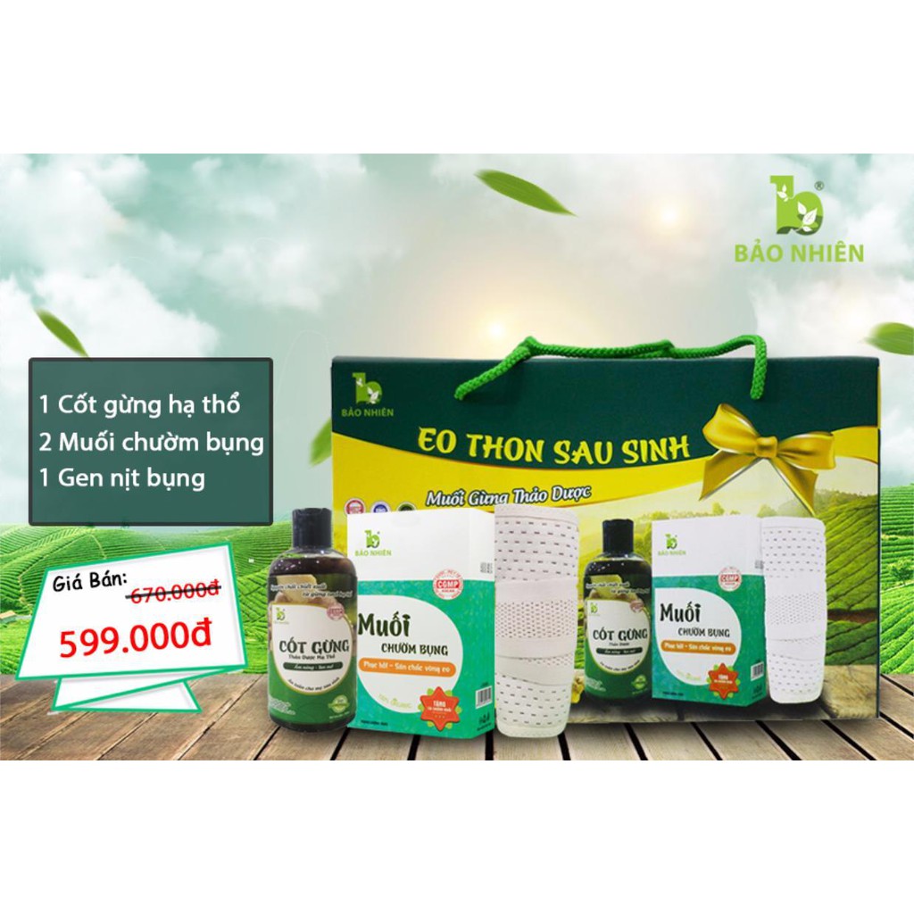 Bộ eo thon sau sinh Bảo Nhiên