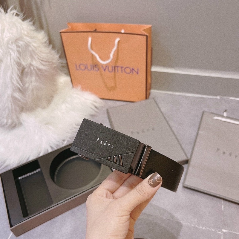 [Fullbox] Set thắt lưng kèm mắt kính pedro siêu sang dành cho nam