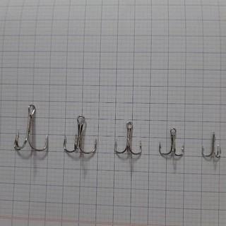 Set 10 Lưỡi câu 3 tiêu câu lure ( sale xả hàng )