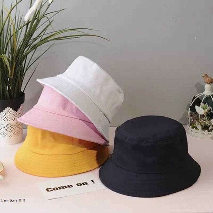 Mũ bucket trơn 1 mặt Nón bucket kaki trơn vành cụp GENZ thời trang nam nữ  cá tính,năng động,phong cách CỰC HOT