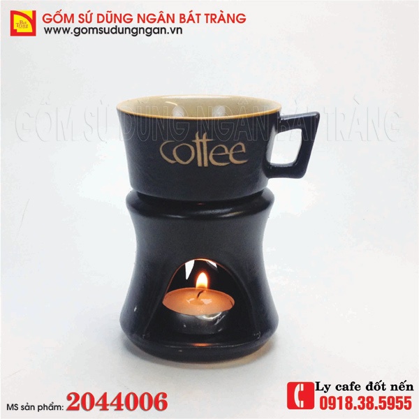 Bếp đun cafe gốm sứ Bát Tràng
