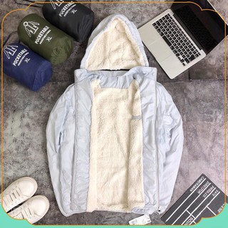 Áo gió nam - Áo gió nam lót lông cừu cao cấp - Chống gió, chống nước cực tốt, lớp lông cừu mềm mịn ấm áp | BigBuy360 - bigbuy360.vn