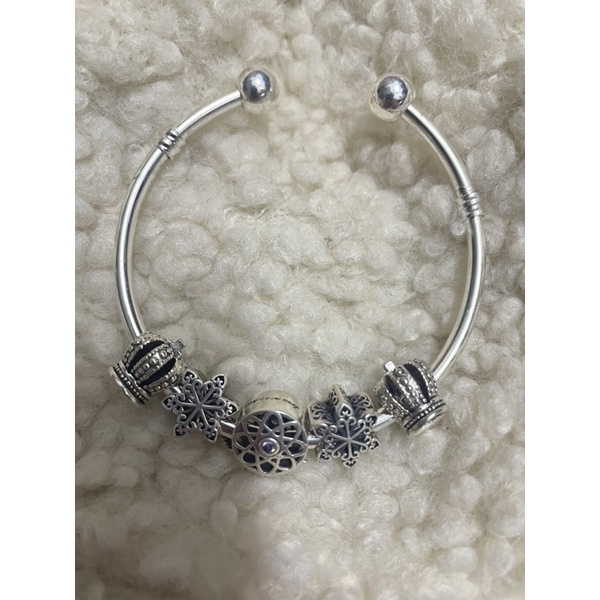 Kiềng/vòng tay bạc Bamer new 100%