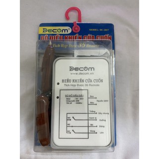 BỘ ĐIỀU KHIỂN CỬA CUỐN DC - 2017