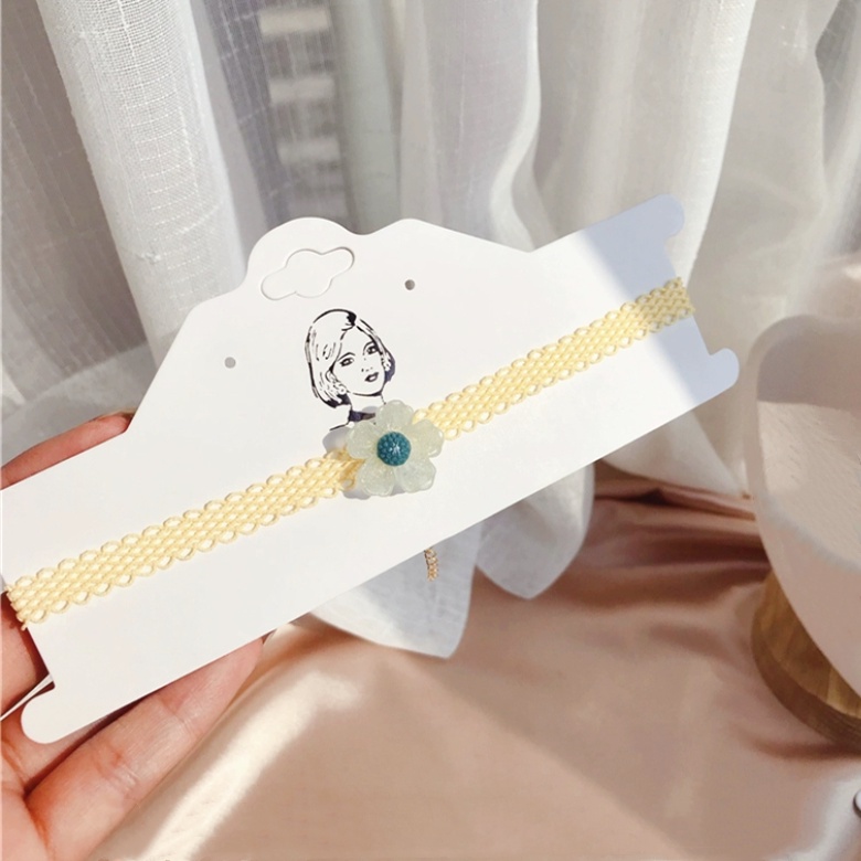 Vòng Cổ choker Dây Xích Ngắn Thời Trang Xuân Hè Phong Cách Nhật Hàn Cho Nữ