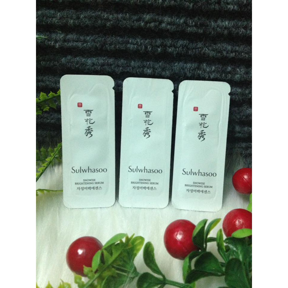 Sample Kem dưỡng Trắng Snowise Sulwhasoo