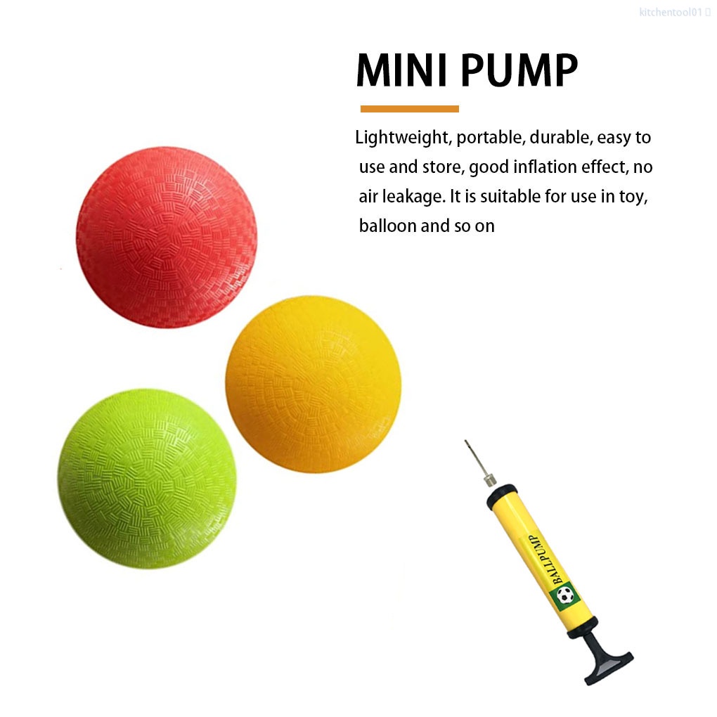 Dụng cụ bơm bóng rổ/ bóng đá mini cầm tay màu sắc ngẫu nhiên
