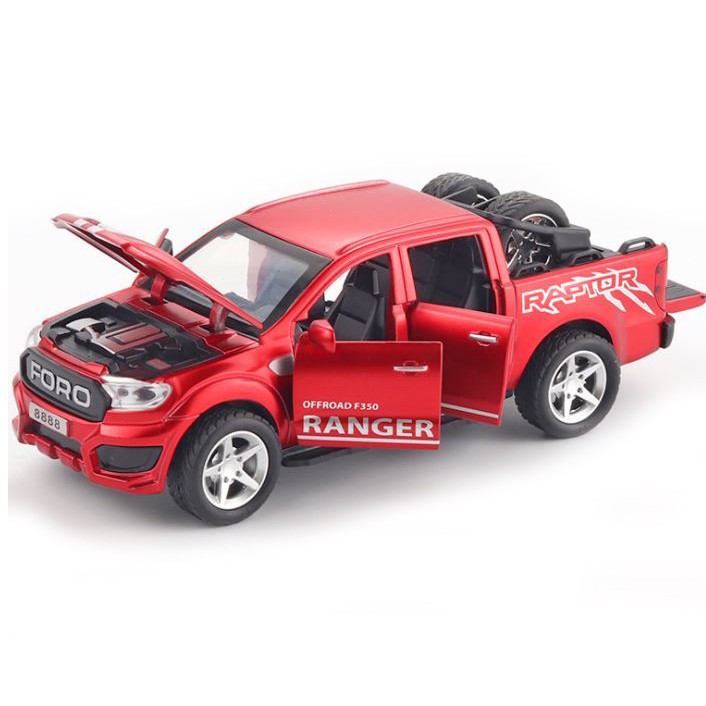 Xe mô hình kim loại Ford Ranger Raptor F350 Tỷ lệ 1:32