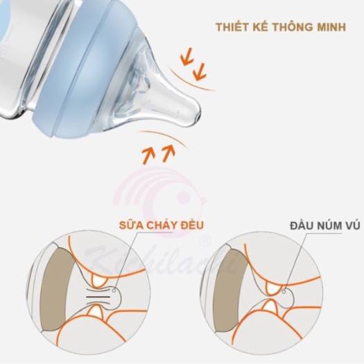 Núm vú cổ rộng silicon siêu mềm Attoon Size M, L