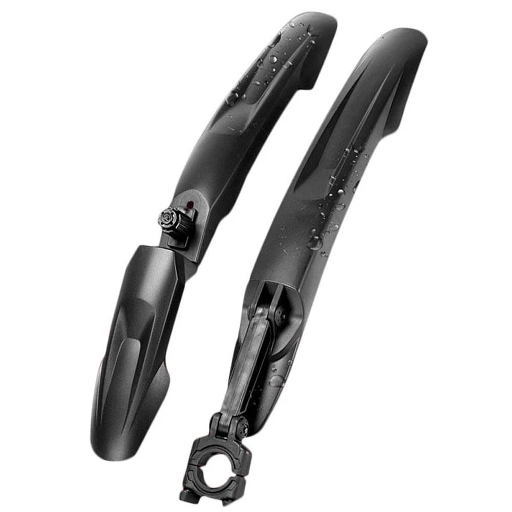 FENDER Tấm Chắn Bùn Trước Và Sau Màu Đen Siêu Bền Tháo Gỡ Nhanh Cho Xe Đạp MTB