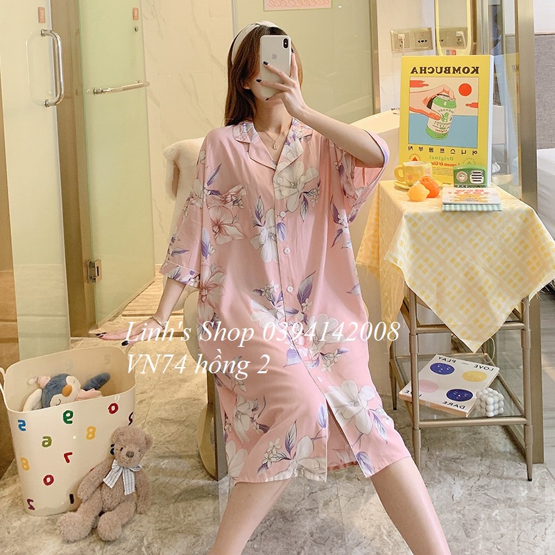 VÁY LANH SĂN Hàng Giao Luôn MẶC NHÀ ĐẦM MẶC NHÀ VN74