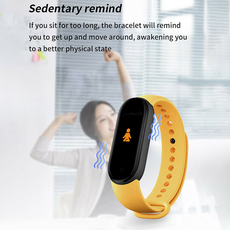 【Ready Stock】 M5 Smart Sport Band Fitness Tracker Pedometer Heart Rate Blood Pressure Monitor Bluetooth Smartband Bracelets Men Women 【queen2019】