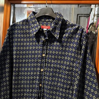 SƠ MI NHUNG VINTAGE (IB ĐỂ LỰA THÊM MẪU)