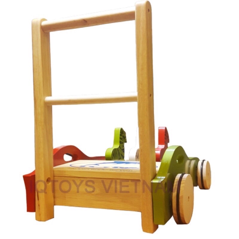 Xe tập đi gỗ thương hiệu IQ Toys