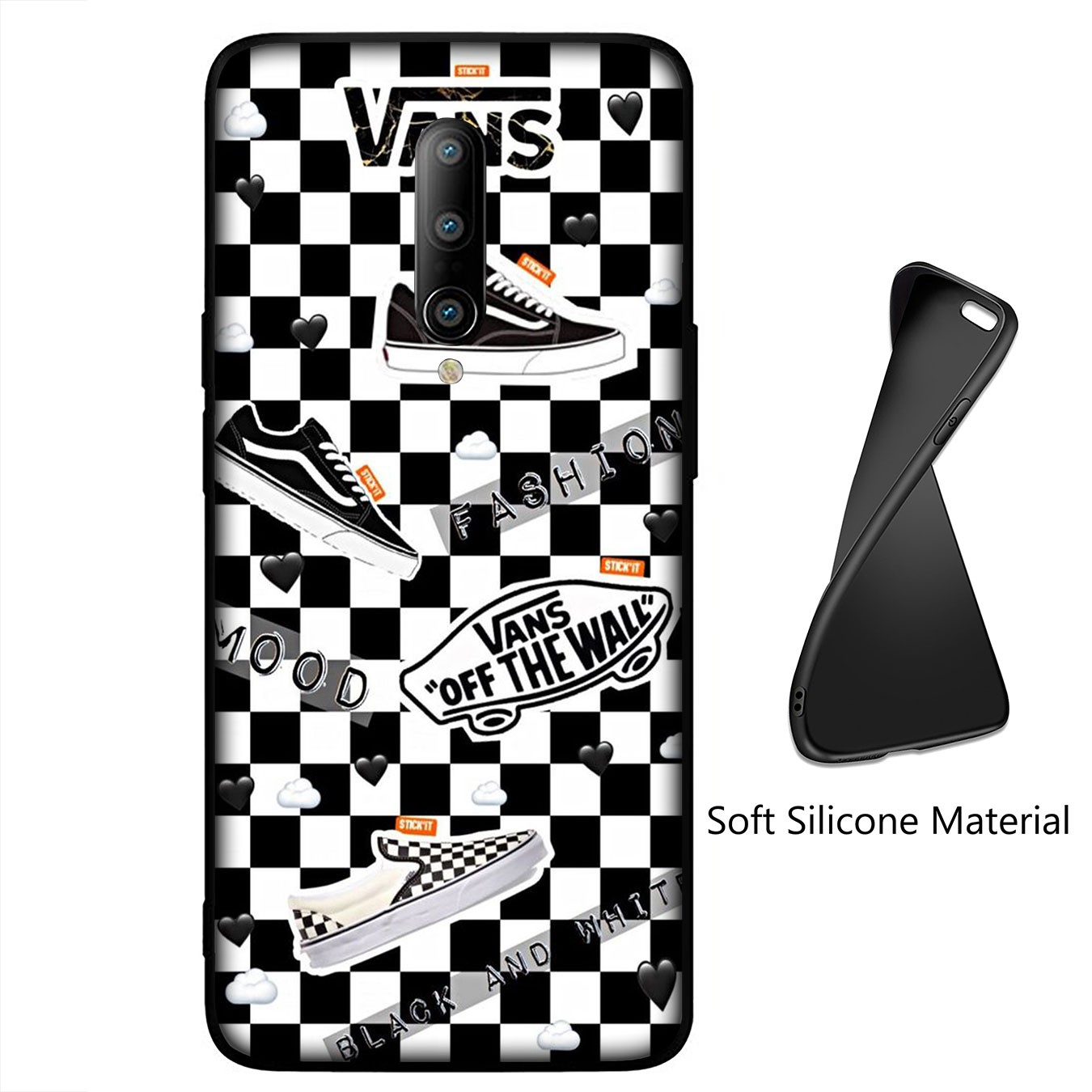 VANS Ốp Lưng Silicone Mềm In Hình Độc Đáo Cho Vivo V20 Se Pro V19 V15 V11 Y55 Y81 Y70 2020 Y55S Y81S Y53 Vivov20 D32