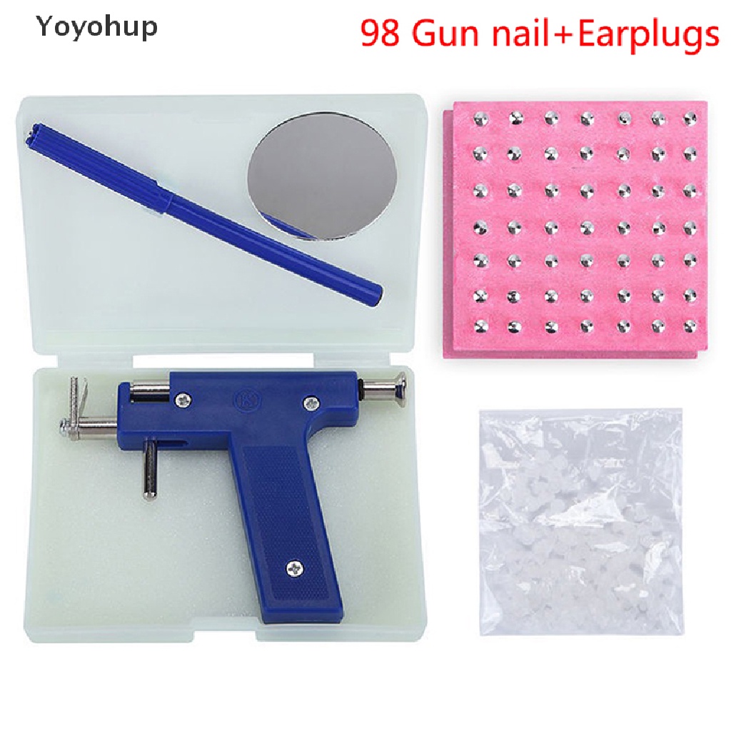 1 bộ súng bắn bông tai không đau dùng một lần