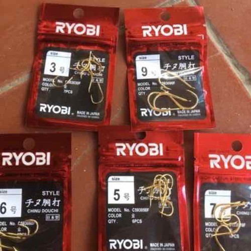 [Ryobi] Lưỡi câu cá Ryobi - RyObi