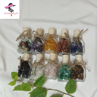 Hũ Đá vụn Tự Nhiên, Hũ Đá Thanh Tẩy Tarot - Phong Thuỷ May Mắn, Tài Lộc, Bình An
