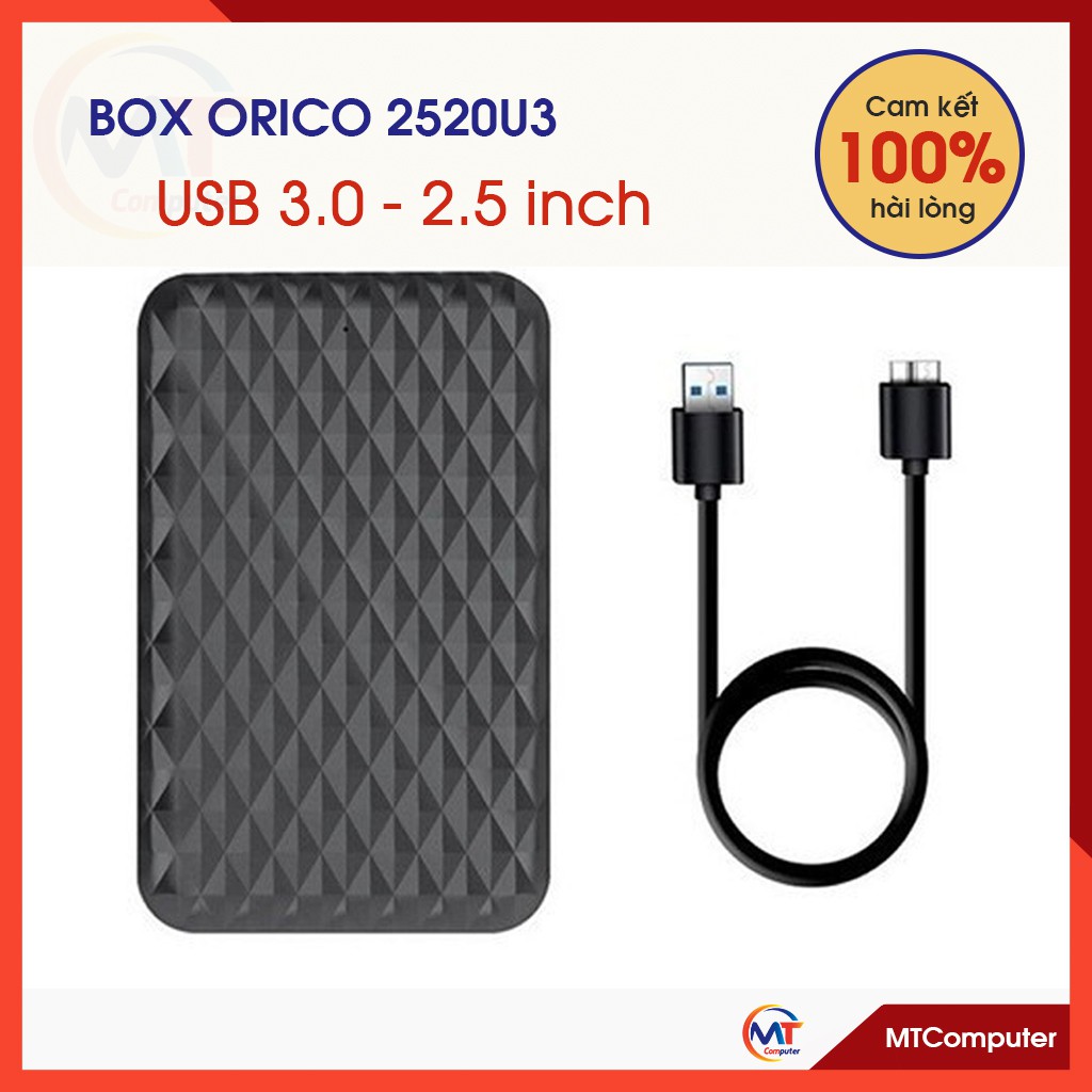 Box ổ cứng 3.0 Orico 2520U3 SSD HDD 2.5 inch - Hộp đựng ổ cứng 2.5 inch 3.0 - SATA to USB 3.0